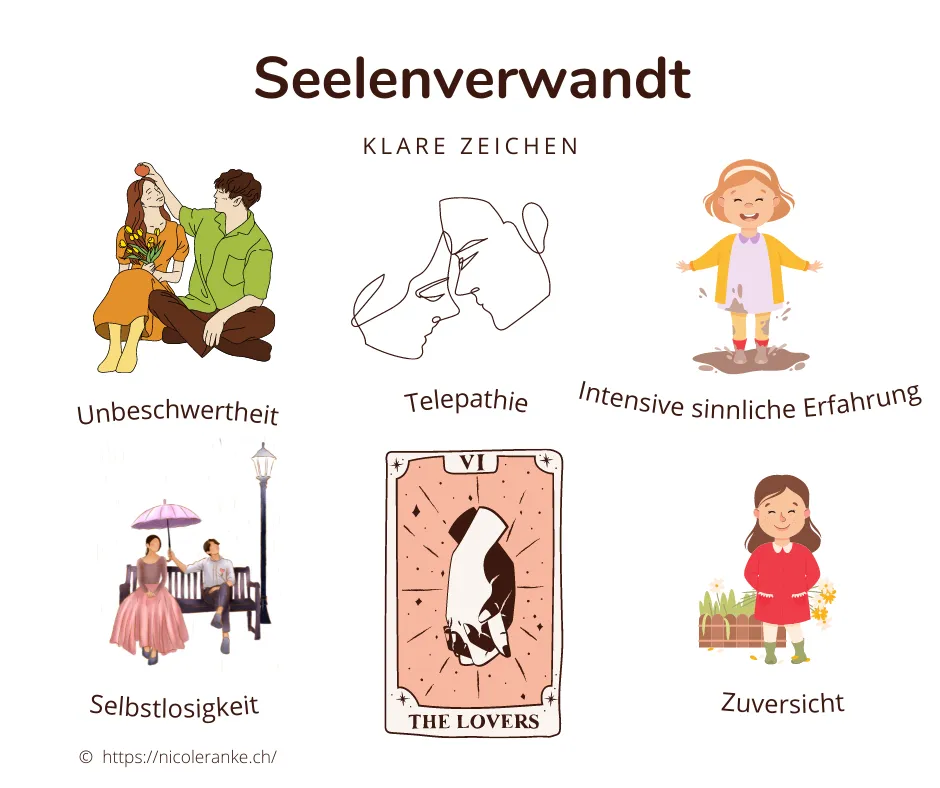 Zeichen, dass ihr seelenverwandt und Seelenpartner seid